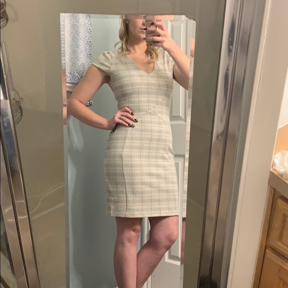 NWT Express plaid dress